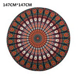 Printed Beach Towel and Yoga Mat Set