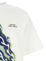 Casablanca White Cotton T-Shirt