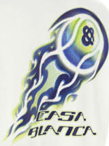 Casablanca White Cotton T-Shirt