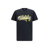 Dsquared² Black Cotton T-Shirt