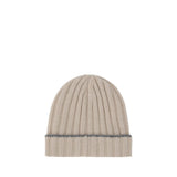 Brunello Cucinelli Brown Cashmere Beanie