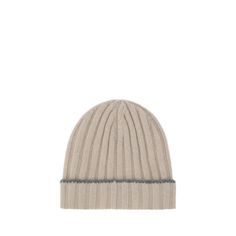 Brunello Cucinelli Beige Cashmere Beanie