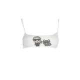 Karl Lagerfeld White Polyamide Women's Swimsuit