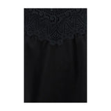 Charo Ruiz Black Cotton Casual Dress