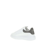 Alexander McQueen White Calf Leather Bos Taurus Platform Sneakers