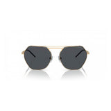 Emporio Armani Gold Metal Sunglasses