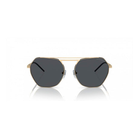 Emporio Armani Gold Metal Sunglasses
