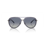 Emporio Armani Blue Metal Sunglasses