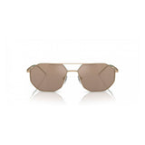 Emporio Armani Gold Metal Sunglasses
