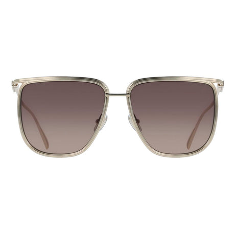 Ferragamo Gold Metal Sunglasses