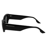 Karl Lagerfeld Black Injected Sunglasses
