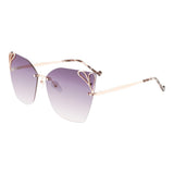 Liu Jo Gold Metal Sunglasses