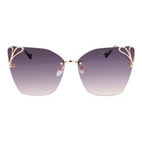 Liu Jo Gold Metal Sunglasses