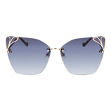Liu Jo Gold Metal Sunglasses