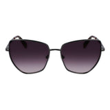 Liu Jo Gray Metal Sunglasses