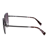 Liu Jo Gray Metal Sunglasses