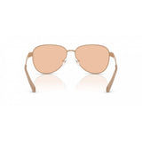 Michael Kors Brown Metal Sunglasses