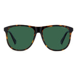 Polaroid Brown Polycarbonate Sunglasses