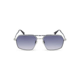 Police Gray Metal Sunglasses