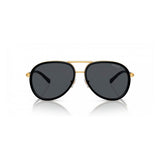 Versace Black Metal Sunglasses