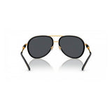 Versace Black Metal Sunglasses