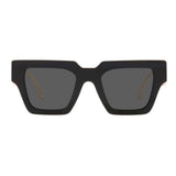 Versace Black Acetate Sunglasses