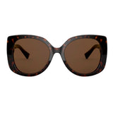 Versace Brown Acetate Sunglasses