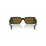 Versace Gray Acetate Sunglasses