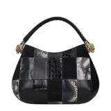 Roberto Cavalli Black Leather Handbag