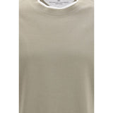 Brunello Cucinelli Bicolor Cotton T-Shirt