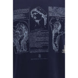 Brunello Cucinelli Blue Cotton T-Shirt