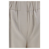 Brunello Cucinelli Beige Cotton Casual Pants