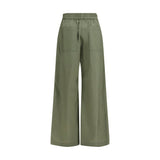 Brunello Cucinelli Bicolor Cotton Casual Pants