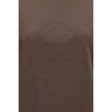 Brunello Cucinelli Brown Cotton T-Shirt