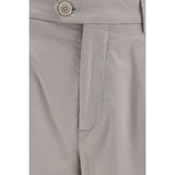 Brunello Cucinelli Beige Cotton Chino Pants