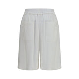 Brunello Cucinelli White Cotton Clothing