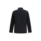 Brunello Cucinelli Black Linen Denim Jacket