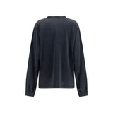 Alexander Wang Black Cotton Sweatshirt