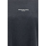 Alexander Wang Black Cotton Sweatshirt