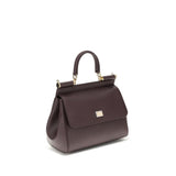 Dolce & Gabbana Brown Calf Leather Bos Taurus Shoulder Bag