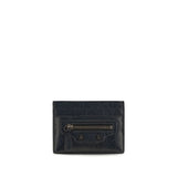Balenciaga Black Lamb Ovis Aries Aries Wallet