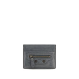 Balenciaga Gray Lamb Ovis Aries Aries Wallet
