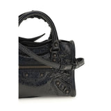 Balenciaga Black Lamb Ovis Aries Aries Handbag