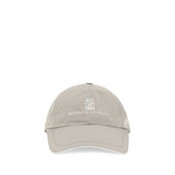 Brunello Cucinelli Bicolor Polyester Cap (Baseball Hat)