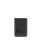 Balenciaga Black Lamb Ovis Aries Aries Wallet