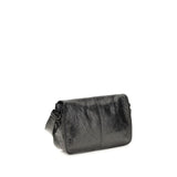 Balenciaga Black Lamb Ovis Aries Aries Shoulder Bag