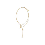 Chloé Gold Brass Necklace
