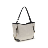 Chloé Gray Cotton Shoulder Bag
