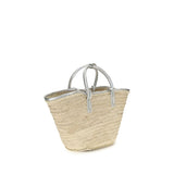 Jacquemus Beige Raffia Handbag