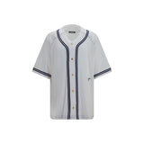 Jacquemus White Cotton Pattern Shirt